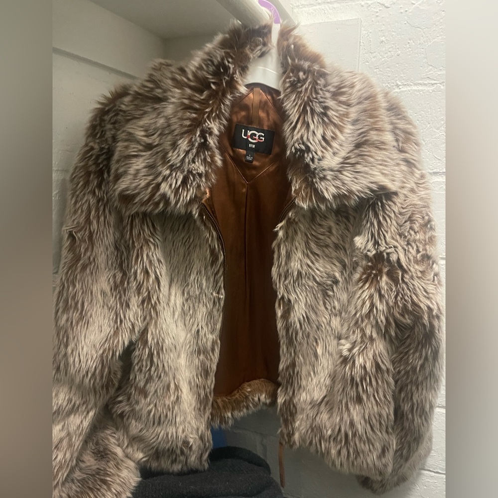 UGG KALI FAUX FUR JACKET